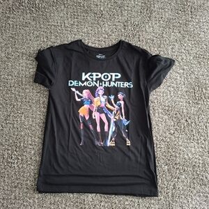 MAD Engine KPOP Demon Hunters Graphic Tee - Black